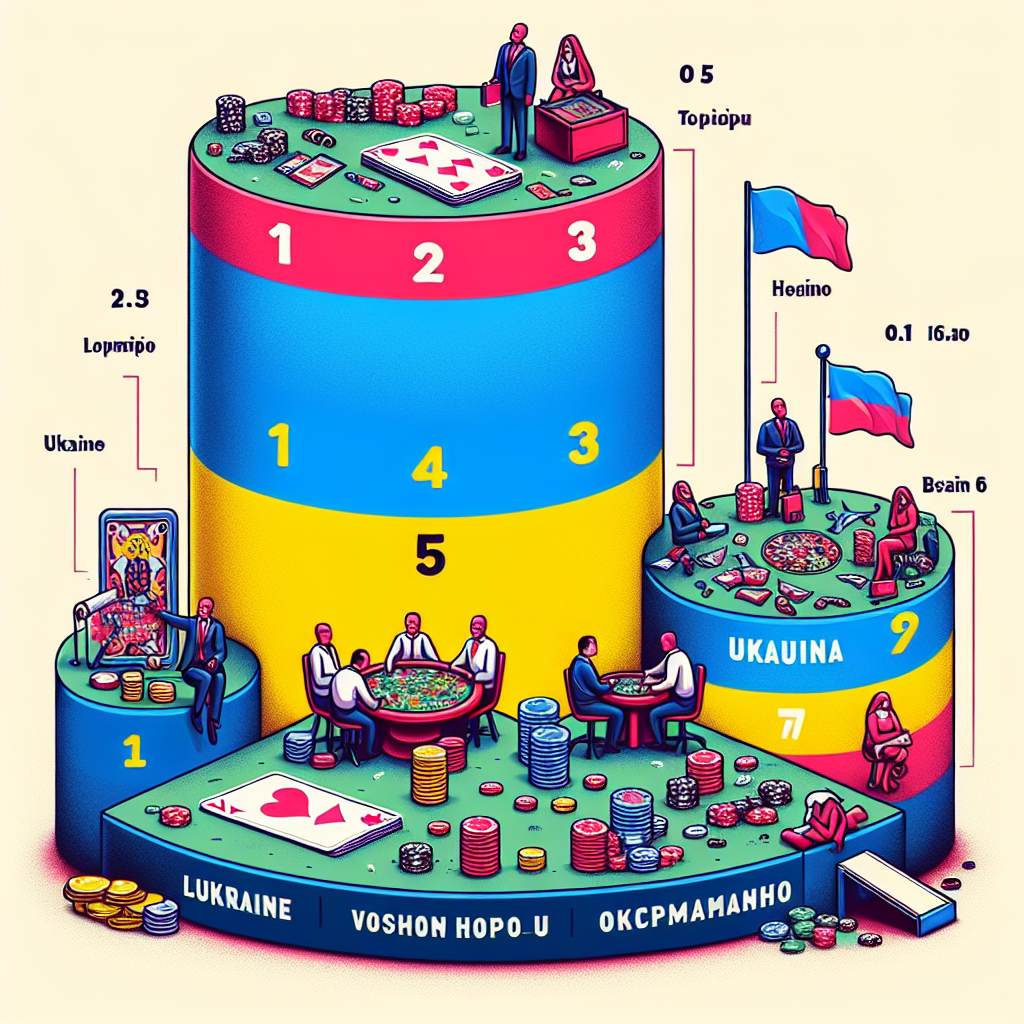 Список 5 країн, де гемблінг є найпопулярнішим: чи Україна включена?